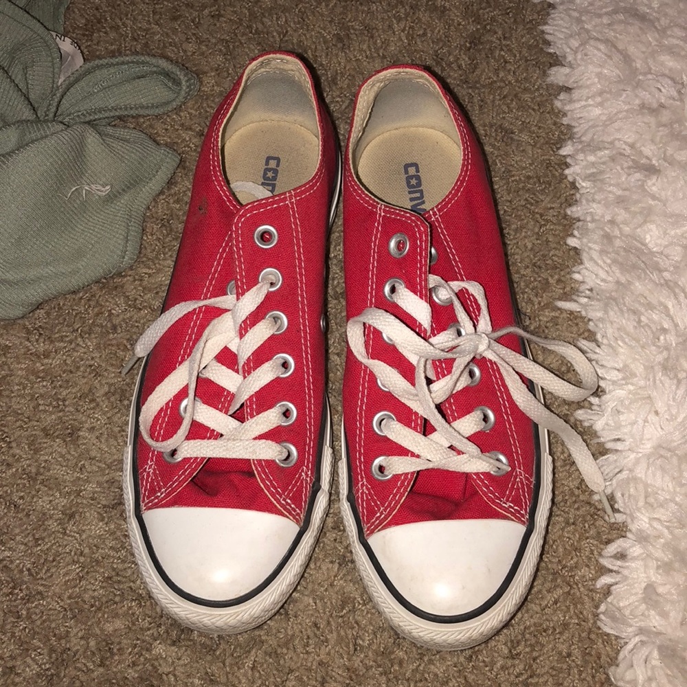 Red converse